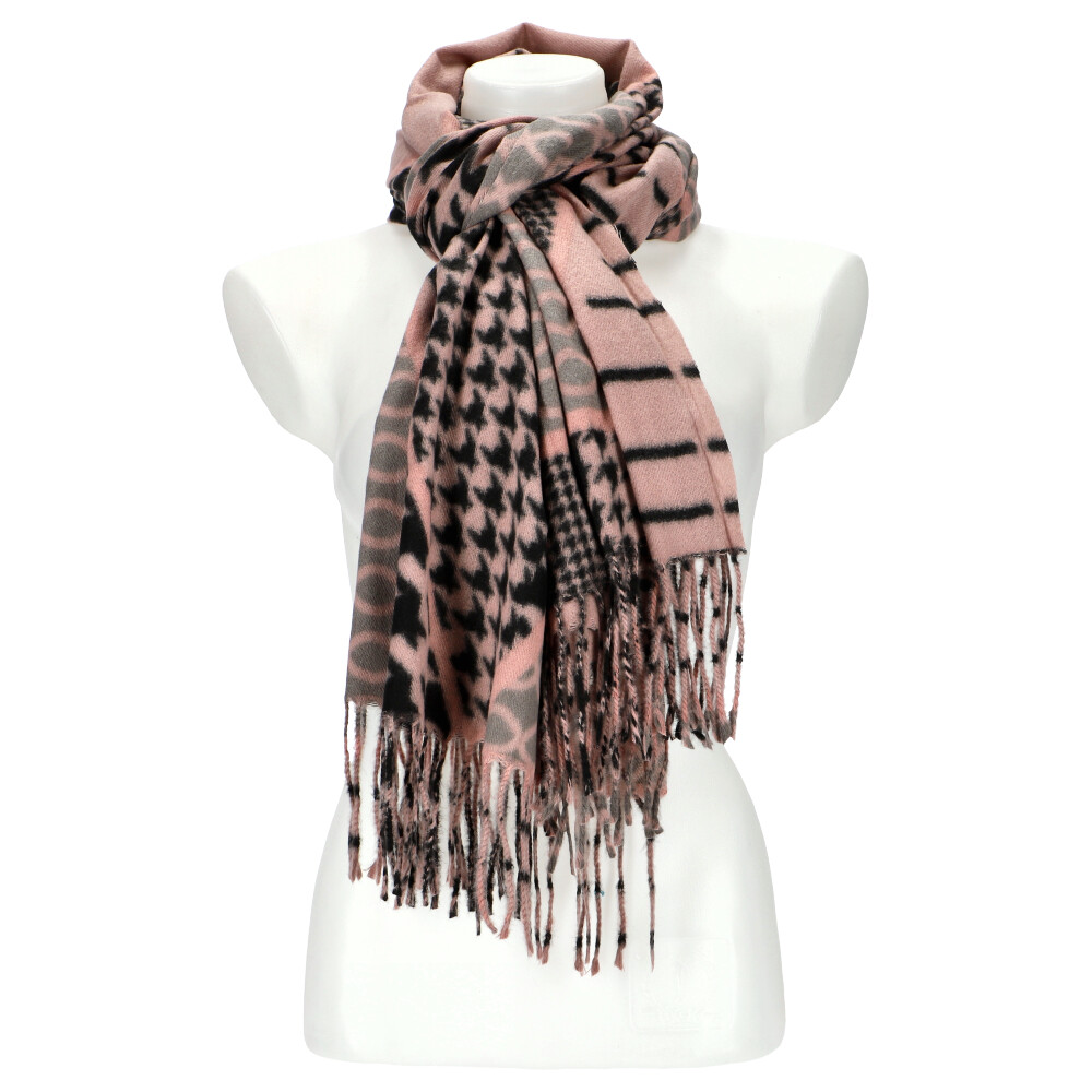 Woman winter scarf BF3069 PINK ModaServerPro